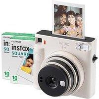 Fujifilm Instax Square Sq1 Instant Camera + 20 Shot Pack
