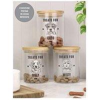 The Personalised Memento Company Personalised Dog Breed Treat Jar
