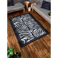 Paoletti Leopardis Zebra Outdoor Rug 120X170