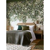William Morris At Home William Morris Willow Bough Greens Fixed Size Mural Wallpaper