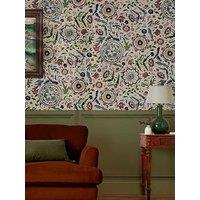 Joules Festival Flowers Antique White Wallpaper