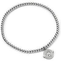 Harry Potter Stainless Steel Time Turner Ball Bead Bracelet