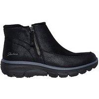 Skechers Easy Going Into Fall Boot - Black