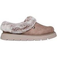 Skechers Keepsakes Lite Cozy Blend Slipper - Taupe