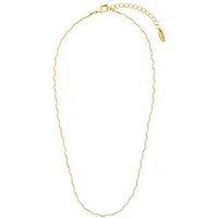 Orelia Fine Wave Chain Necklace