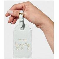 Katie Loxton My First Luggage Tag , Blue
