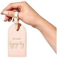 Katie Loxton My First Luggage Tag , Pink