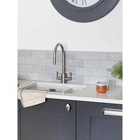 D-C-Fix Concrete Premium Self Adhesive Composite Wall Tiles 30.5Cm (W) X 30.5Cm (H) X 3Mm (D) - 10 Pack
