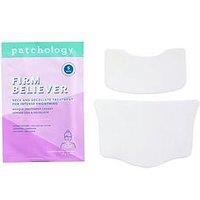 Patchology Firm Believer Neck & D&Eacute;Collet&Eacute; Treatment For Intense Smoothing (2-Piece Hydrogel Mask)