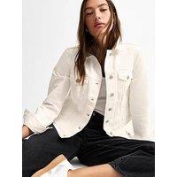 New Look Vde Li Dandelion Denim Jkt - White