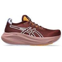 Asics Womens Running Gel-Nimbus 27 Nature Bathing Trainers - Burgundy