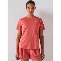Asics Womens Running Core T-Shirt - Pink