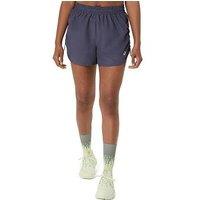 Asics Womens Running Nagino 4Inch Shorts - Blue