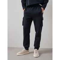 The Very Collection Cotton Rich Cargo Joggers - Navy