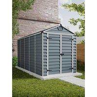 Canopia By Palram Skylight Shed 6X12 D. Grey-Special Pack