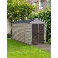 Canopia By Palram Skylight Shed 6X12 Tan- Special Pack