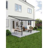 Canopia By Palram Feria Patio Cover 3X5.46 Grey Clear Value Pack