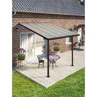 Canopia By Palram Feria Patio Cover 3X3.05 Grey Clear Value Pack
