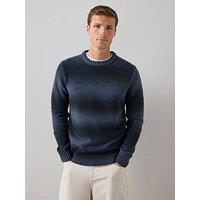 The Very Collection Colourblock Crew Neck Jumper - Blue