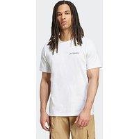 Adidas Terrex Mens Outdoor Graphic T-Shirt - White