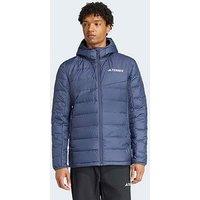 Adidas Terrex Mens Mt Down Hooded Jacket - Navy