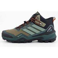 Adidas Terrex Mens Outdoor Skychaser Mid Gore-Tex Hiking Shoes - Green