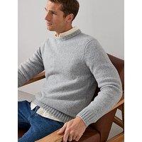 The Very Collection Supersoft Crew Neck Jumper With Wool - Light Grey