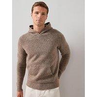 The Very Collection Hooded Knitted Jumper - Beige