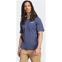 Adidas Terrex Mens Multi Climacool T- Shirt - Navy