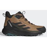 Adidas Terrex Mens Anylander Mid Rainrdy Hiking Shoes - Brown