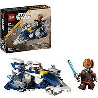 Lego Star Wars Plo Koon&Rsquo;S Jedi Starfighter Microfighter Building Toy 75400