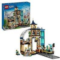 Lego City Central Train Station Toy Playset 60469