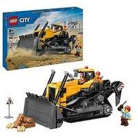 Lego City Ellow Bulldozer Construction Vehicle Toy 60466