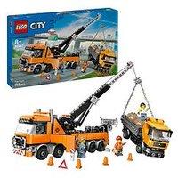 Lego City City Heavy-Duty Recovery Tow Truck With Crane 60467