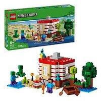 Lego Minecraft The Tnt Jungle House, Video Game Collectible Toy 21275