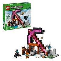 Lego Minecraft The Pickaxe Mine Gamer-Room Decor And Axe Toy 21277
