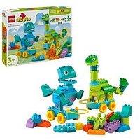 Lego Duplo Town 3In1 Dinosaurs On Wheels Learn-Through-Play Toddler Toy 10451