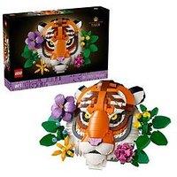 Lego Art The Fauna Collection &Ndash; Tiger, Housewarming Gift For A New Home 31217