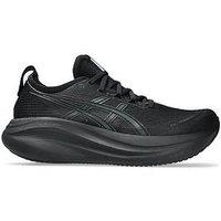 Asics Mens Running Gel-Nimbus 27 Trainers - Black