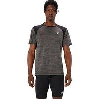 Asics Mens Running Road T-Shirt - Black
