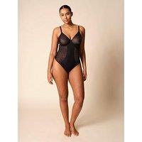 Gossard Glossies Sheer Body - Black