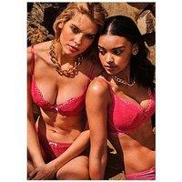 Gossard Superboost Padded Plunge Bra - Sugar Coral