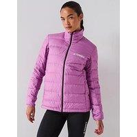 Adidas Terrex Womens Outdoor Multi Light Down Jacket - Purple