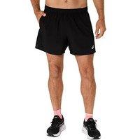 Asics Mens Running Core 5Inch Shorts - Black