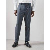The Very Collection Smart Pleated Trouser - Grey