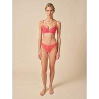 Gossard Superboost Lace Thong - Sugar Coral