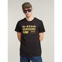 G-Star Raw G-Star Originals Graphic T-Shirt - Black