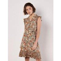 Apricot Mix&Match Flor Ditsy Mini Dress