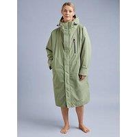Red Equipment Evo Pro Unisex Waterpoof Changing Robe - Sage Green
