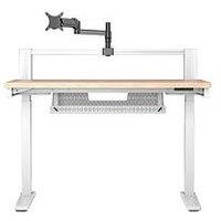 Corsair Platform:4 Elevate Adjustable-Height Desk Electric Motors Monitor Arm Black